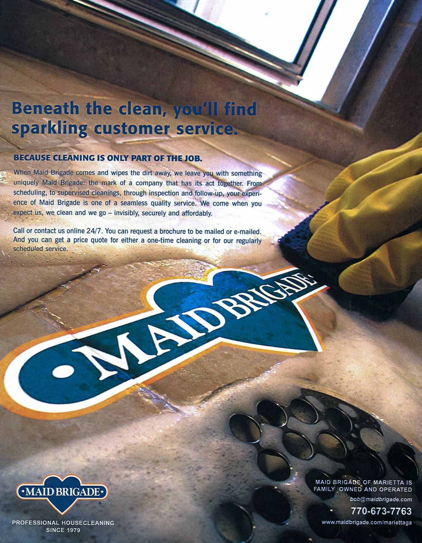 Maid Brigade campaign work