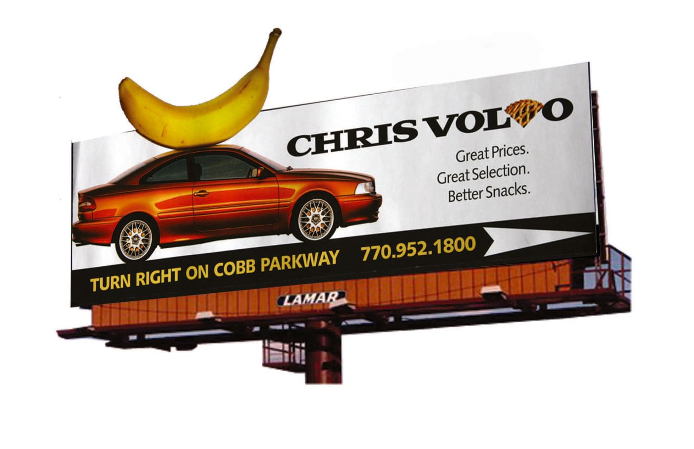 Chris Volvo campaign work