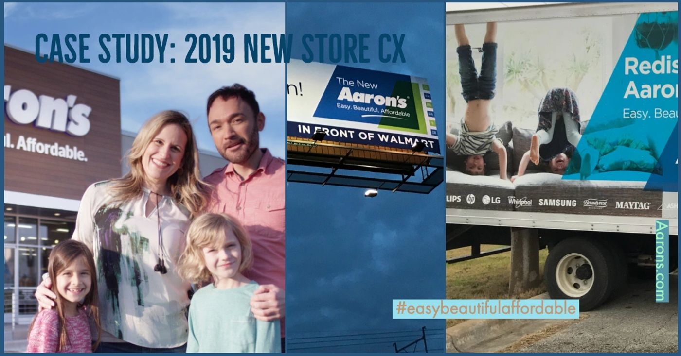 Aaron’s redesigned store and customer experience